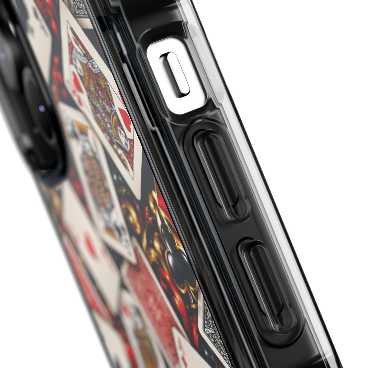 Royal Playing Cards | Red, Black & Gold Casino MagSafe® Impact Case for iPhone 14, 15, 16 & 17 MI MI