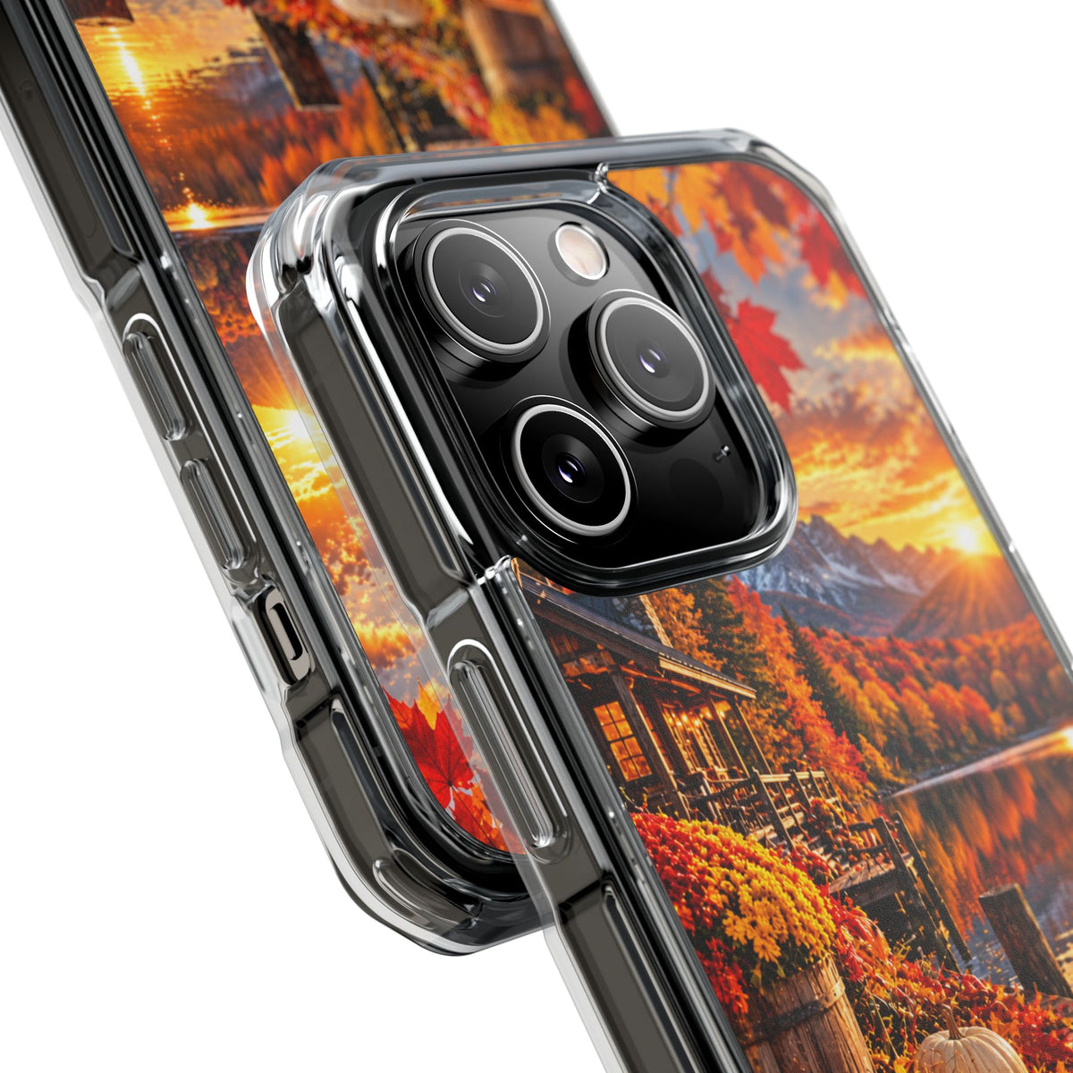 Golden Autumn Paradise | Cinematic Fall Landscape MagSafe® Impact Case for iPhone 14, 15, 16 & 17
