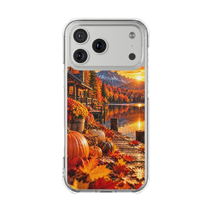 Golden Autumn Paradise | Cinematic Fall Landscape MagSafe® Impact Case for iPhone 14, 15, 16 & 17