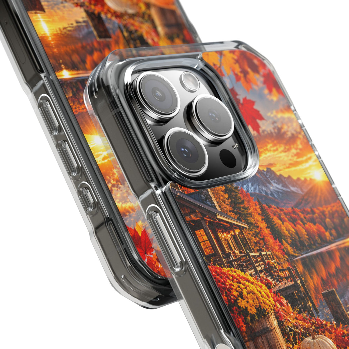 Golden Autumn Paradise | Cinematic Fall Landscape MagSafe® Impact Case for iPhone 14, 15, 16 & 17