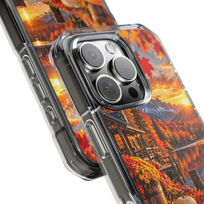 Golden Autumn Paradise | Cinematic Fall Landscape MagSafe® Impact Case for iPhone 14, 15, 16 & 17