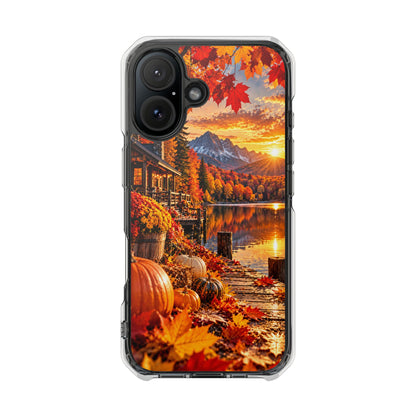 Golden Autumn Paradise | Cinematic Fall Landscape MagSafe® Impact Case for iPhone 14, 15, 16 & 17