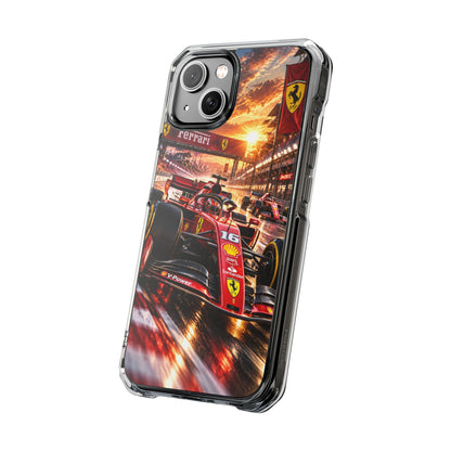 Ferrari F1 Racing Thunder | Cinematic Formula Racing MagSafe® Impact Case for iPhone 14, 15, 16 & 17