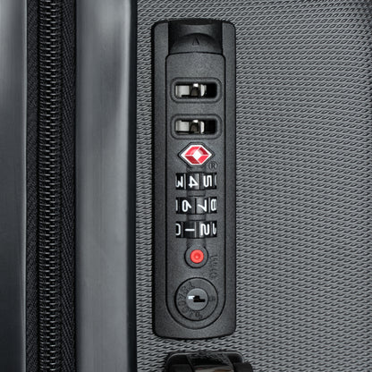 Pink Carbon Fiber Pattern Suitcase