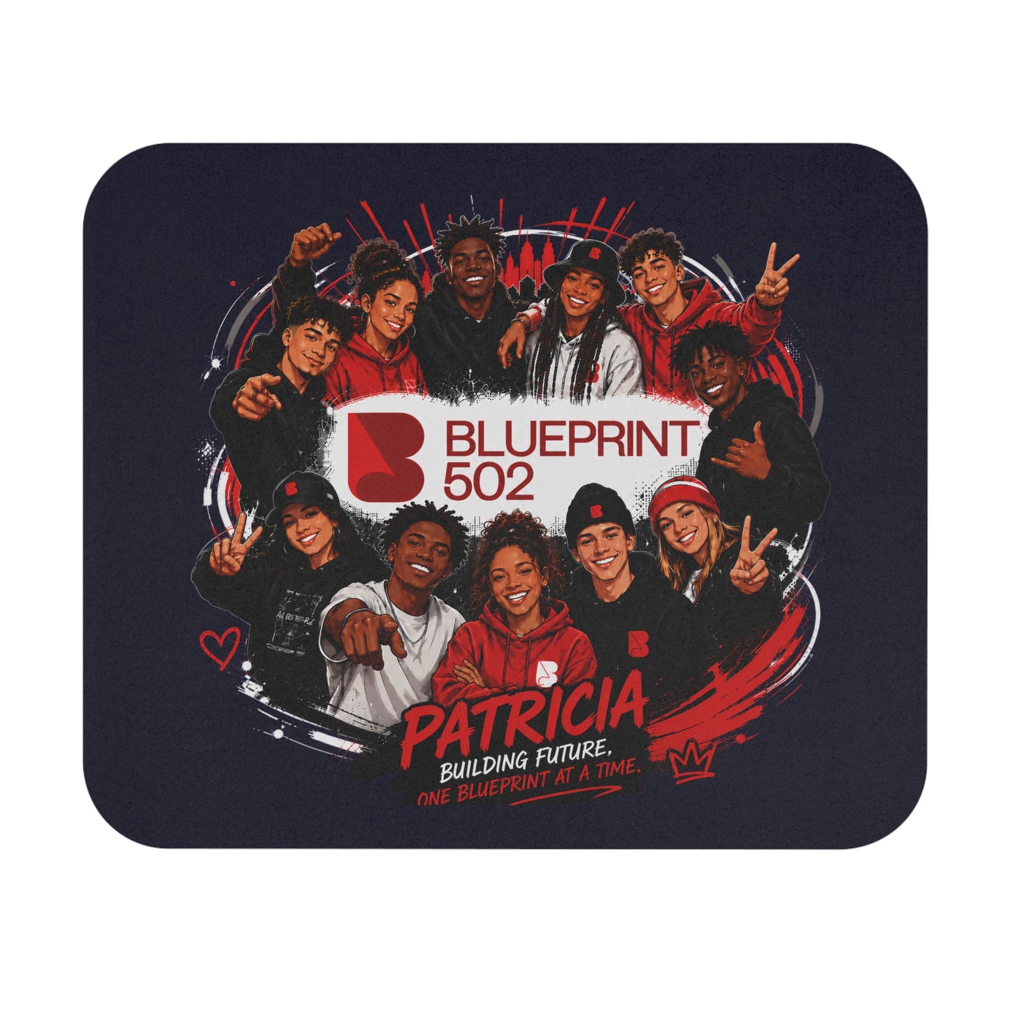 Patricia Mouse Pad (Rectangle)