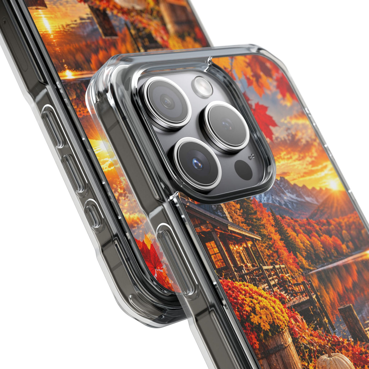 Golden Autumn Paradise | Cinematic Fall Landscape MagSafe® Impact Case for iPhone 14, 15, 16 & 17
