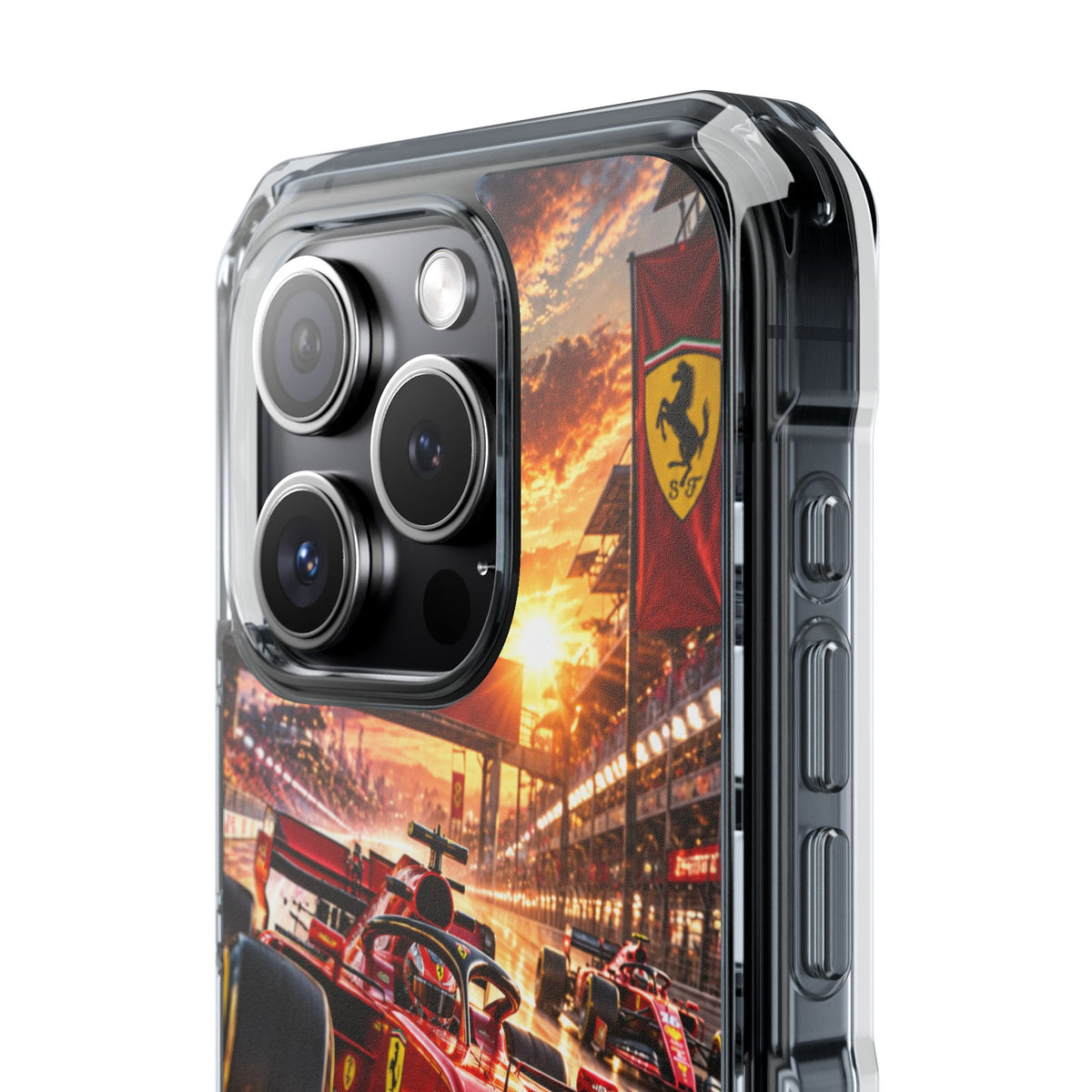 Ferrari F1 Racing Thunder | Cinematic Formula Racing MagSafe® Impact Case for iPhone 14, 15, 16 & 17