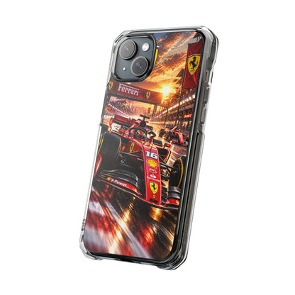Ferrari F1 Racing Thunder | Cinematic Formula Racing MagSafe® Impact Case for iPhone 14, 15, 16 & 17
