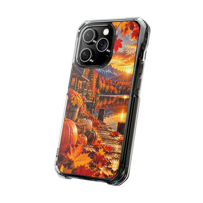 Golden Autumn Paradise | Cinematic Fall Landscape MagSafe® Impact Case for iPhone 14, 15, 16 & 17