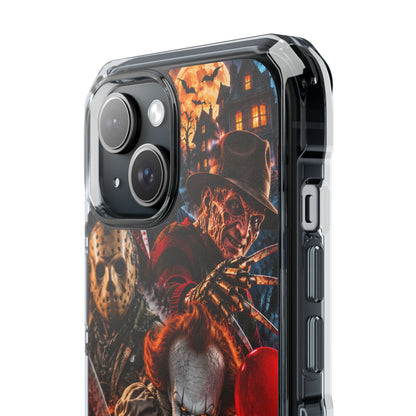Night of Horror | Classic Slasher Halloween MagSafe® Impact Case for iPhone 14, 15, 16 & 17