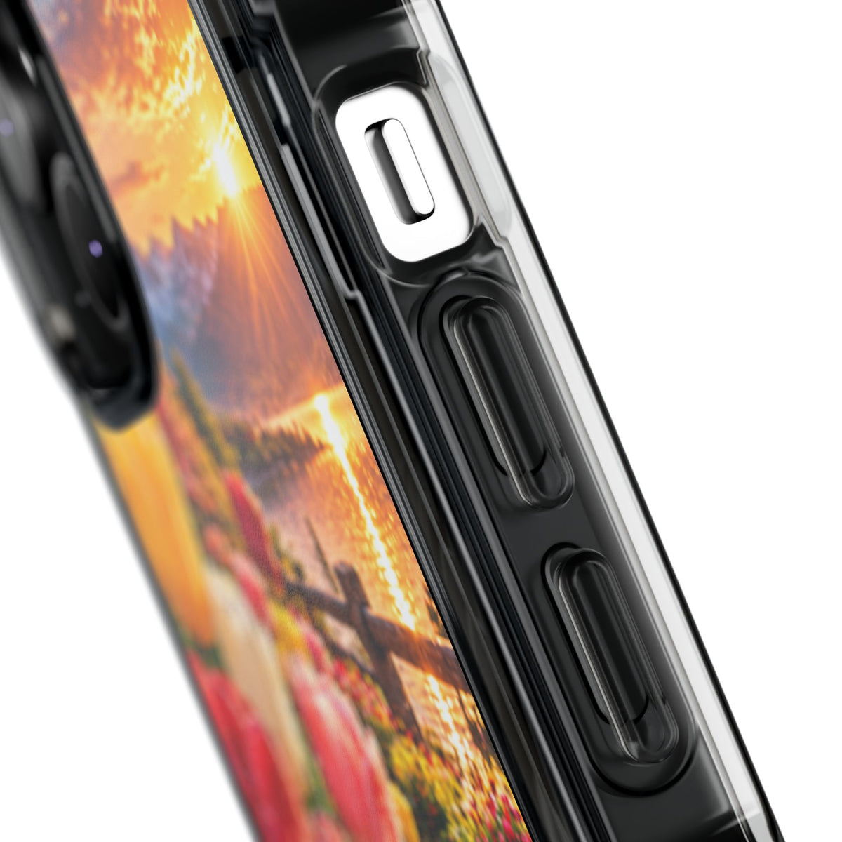 Enchanted Tulip Paradise | Cinematic Spring Floral MagSafe® Impact Case for iPhone 14, 15, 16 & 17