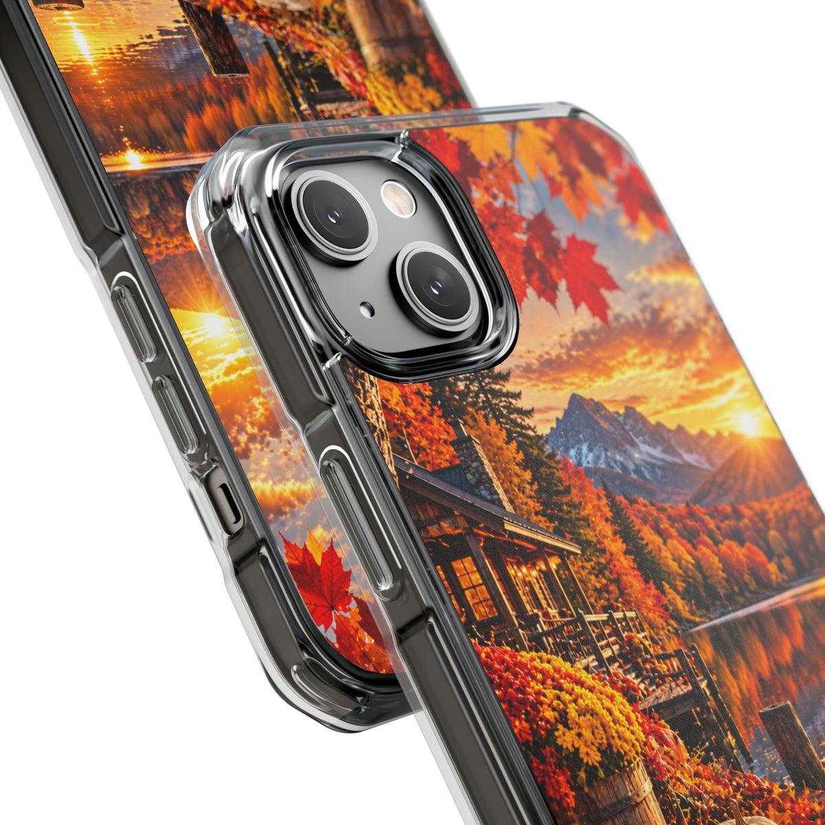 Golden Autumn Paradise | Cinematic Fall Landscape MagSafe® Impact Case for iPhone 14, 15, 16 & 17