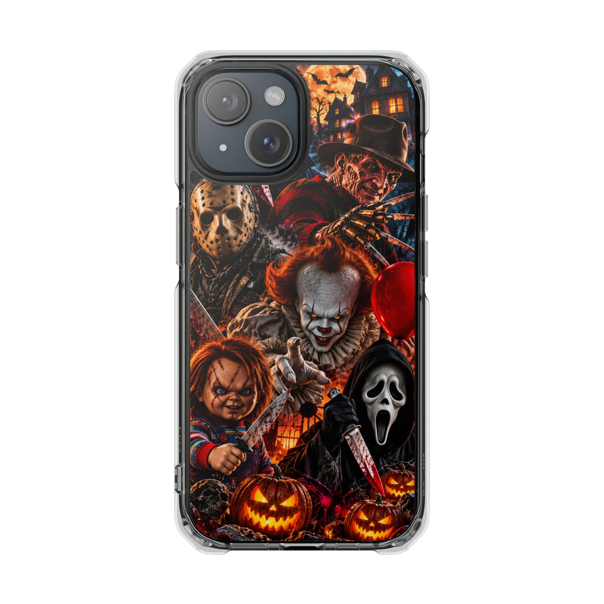 Night of Horror | Classic Slasher Halloween MagSafe® Impact Case for iPhone 14, 15, 16 & 17