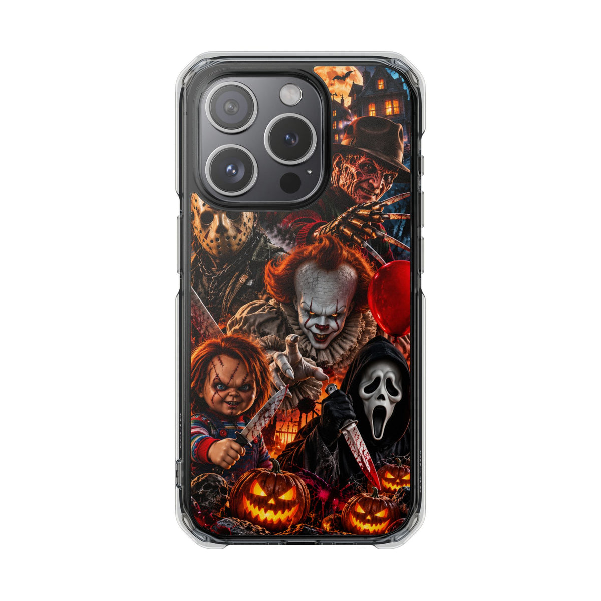 Night of Horror | Classic Slasher Halloween MagSafe® Impact Case for iPhone 14, 15, 16 & 17