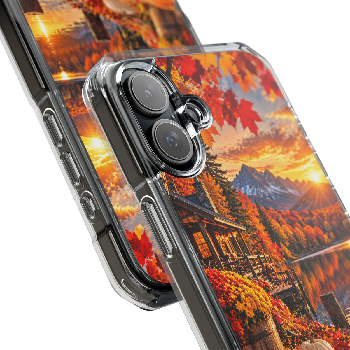 Golden Autumn Paradise | Cinematic Fall Landscape MagSafe® Impact Case for iPhone 14, 15, 16 & 17