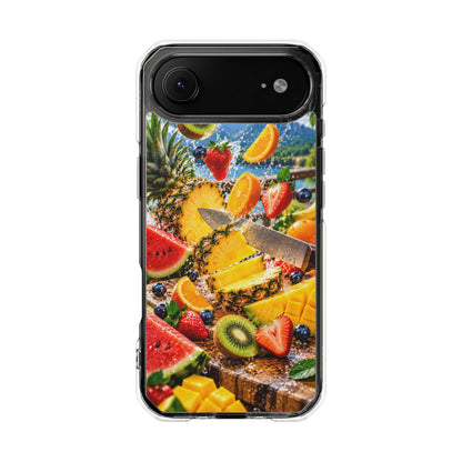 Tropical Fruit Splash | Cinematic Fresh Fruit MagSafe® Impact Case for iPhone 14, 15, 16 & 17