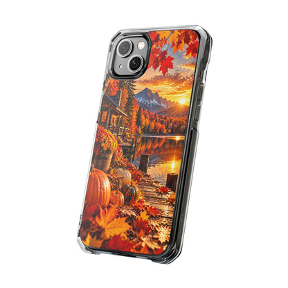 Golden Autumn Paradise | Cinematic Fall Landscape MagSafe® Impact Case for iPhone 14, 15, 16 & 17