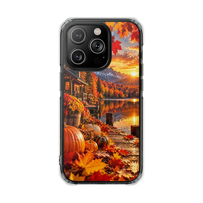 Golden Autumn Paradise | Cinematic Fall Landscape MagSafe® Impact Case for iPhone 14, 15, 16 & 17