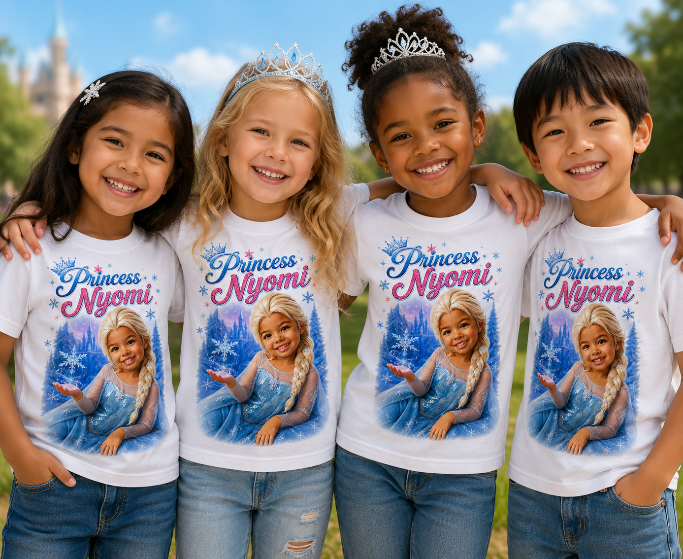 Fantasy Princess Kids Graphic T-Shirt