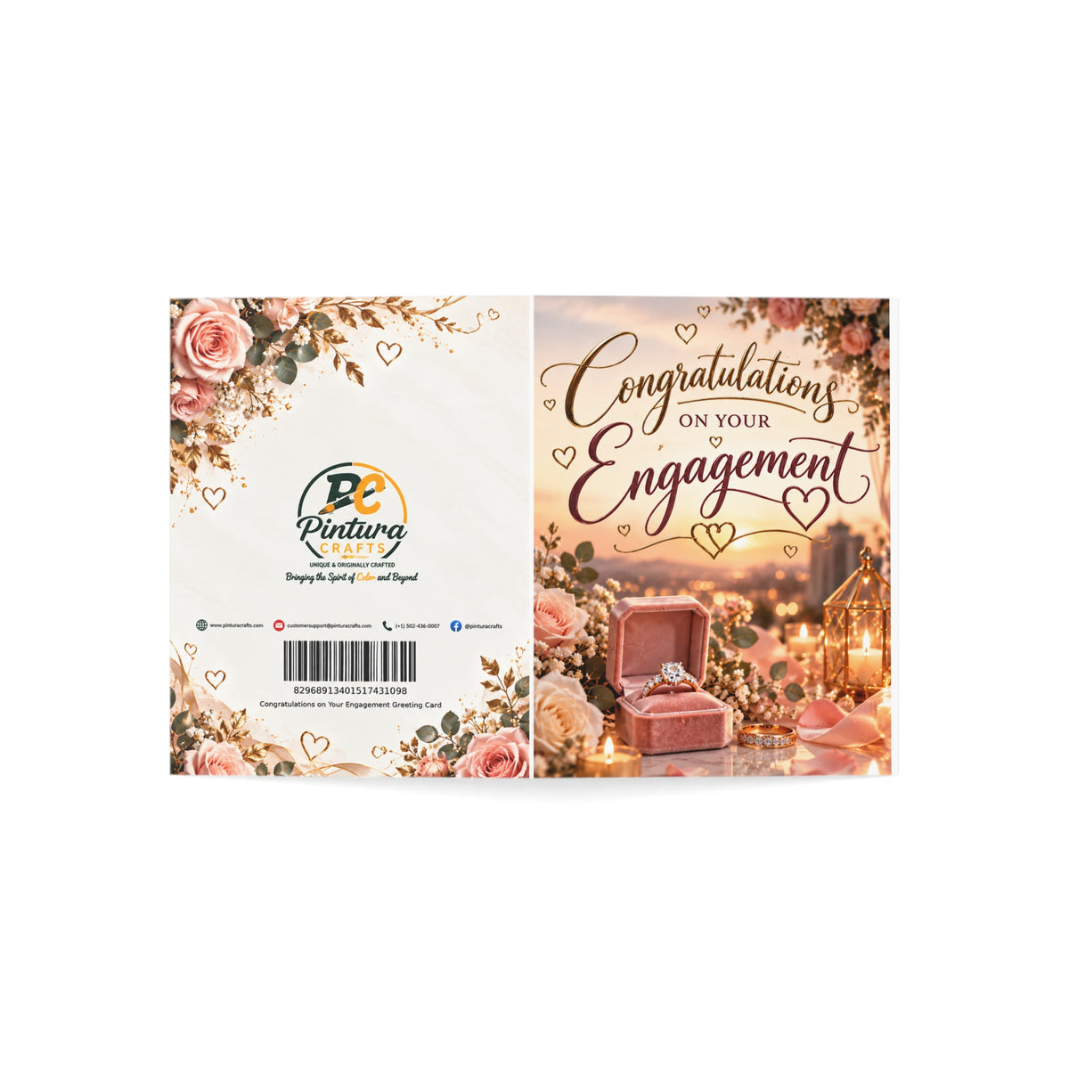 Congratulations on Your Engagement Greeting Card