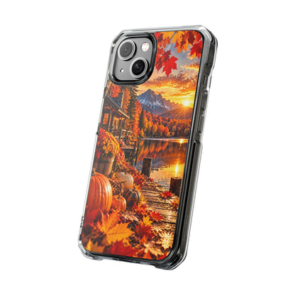 Golden Autumn Paradise | Cinematic Fall Landscape MagSafe® Impact Case for iPhone 14, 15, 16 & 17