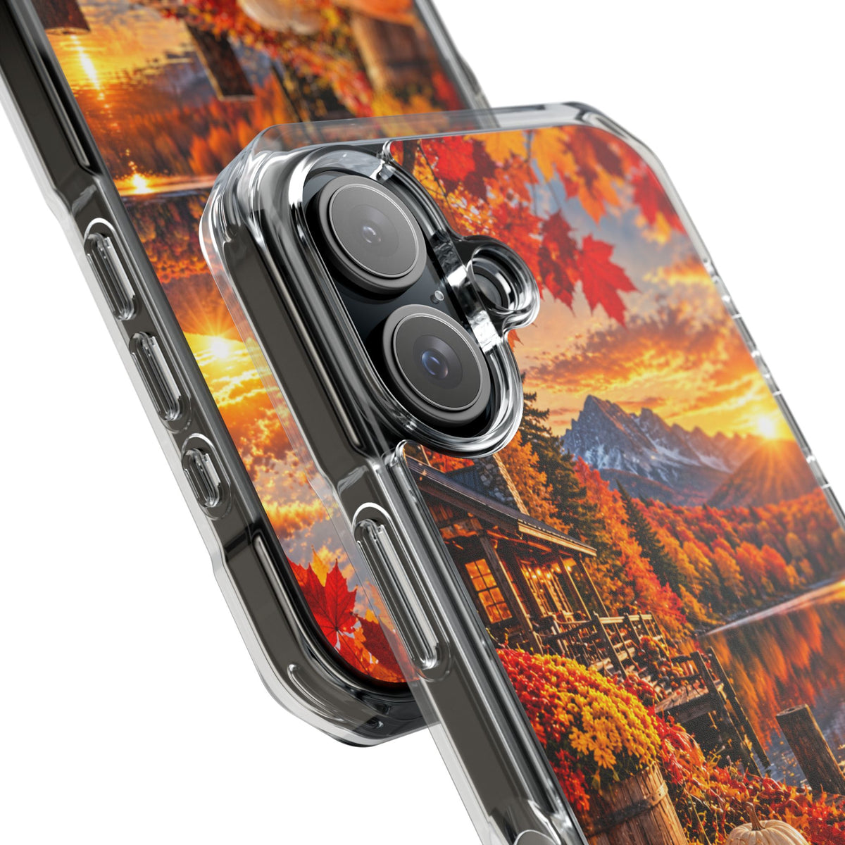Golden Autumn Paradise | Cinematic Fall Landscape MagSafe® Impact Case for iPhone 14, 15, 16 & 17