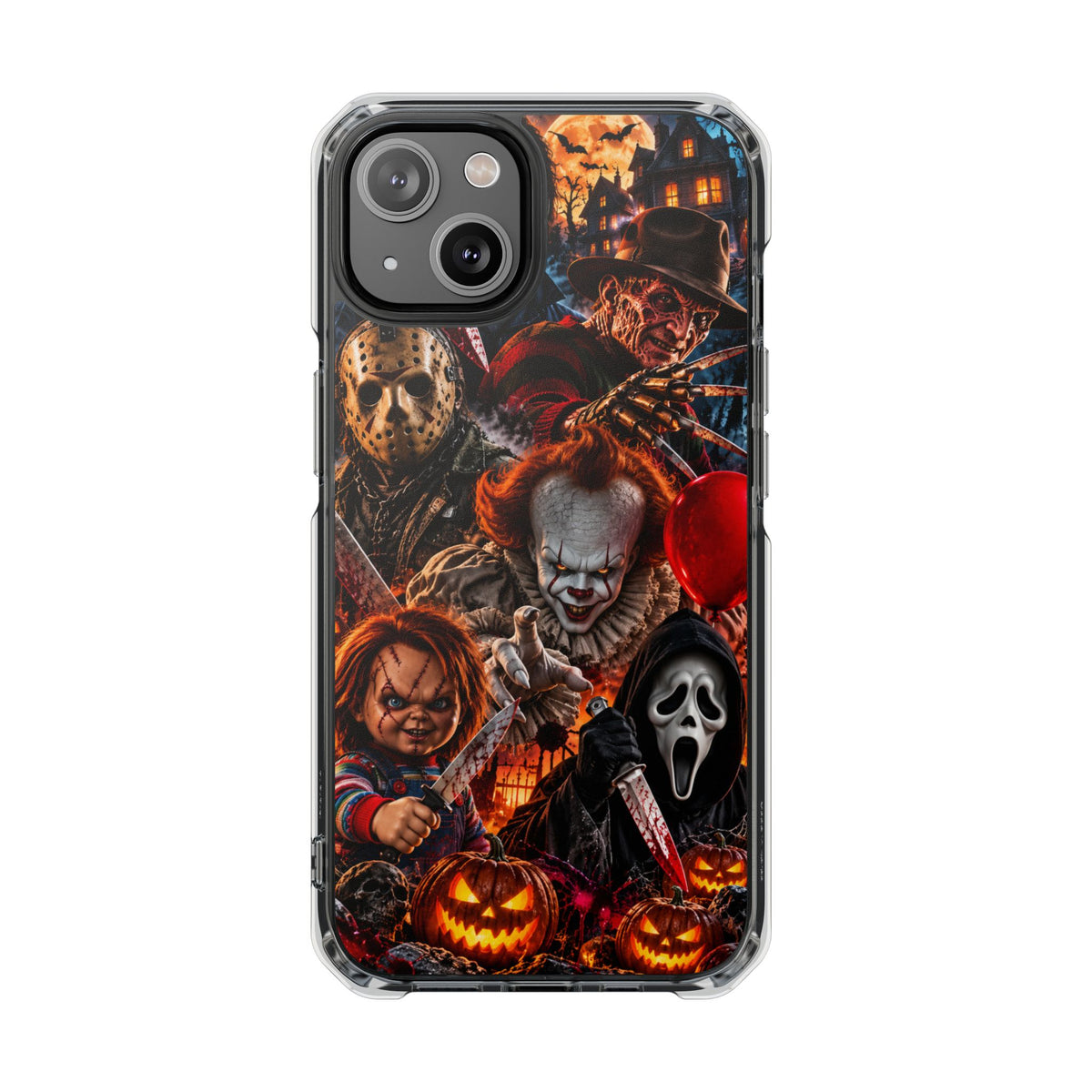 Night of Horror | Classic Slasher Halloween MagSafe® Impact Case for iPhone 14, 15, 16 & 17