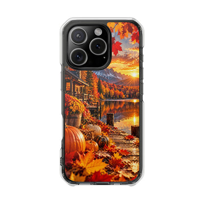 Golden Autumn Paradise | Cinematic Fall Landscape MagSafe® Impact Case for iPhone 14, 15, 16 & 17