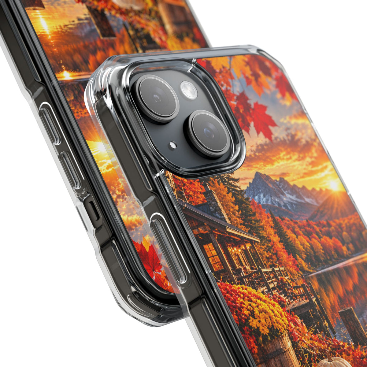 Golden Autumn Paradise | Cinematic Fall Landscape MagSafe® Impact Case for iPhone 14, 15, 16 & 17