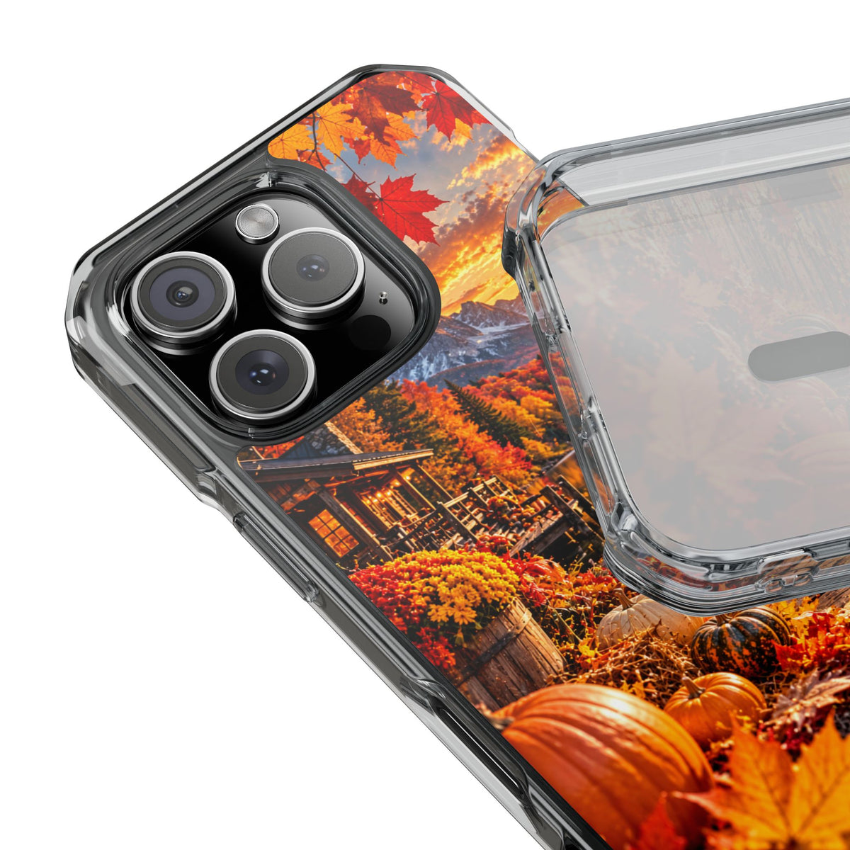 Golden Autumn Paradise | Cinematic Fall Landscape MagSafe® Impact Case for iPhone 14, 15, 16 & 17