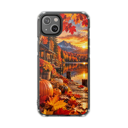 Golden Autumn Paradise | Cinematic Fall Landscape MagSafe® Impact Case for iPhone 14, 15, 16 & 17