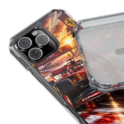Ferrari F1 Racing Thunder | Cinematic Formula Racing MagSafe® Impact Case for iPhone 14, 15, 16 & 17