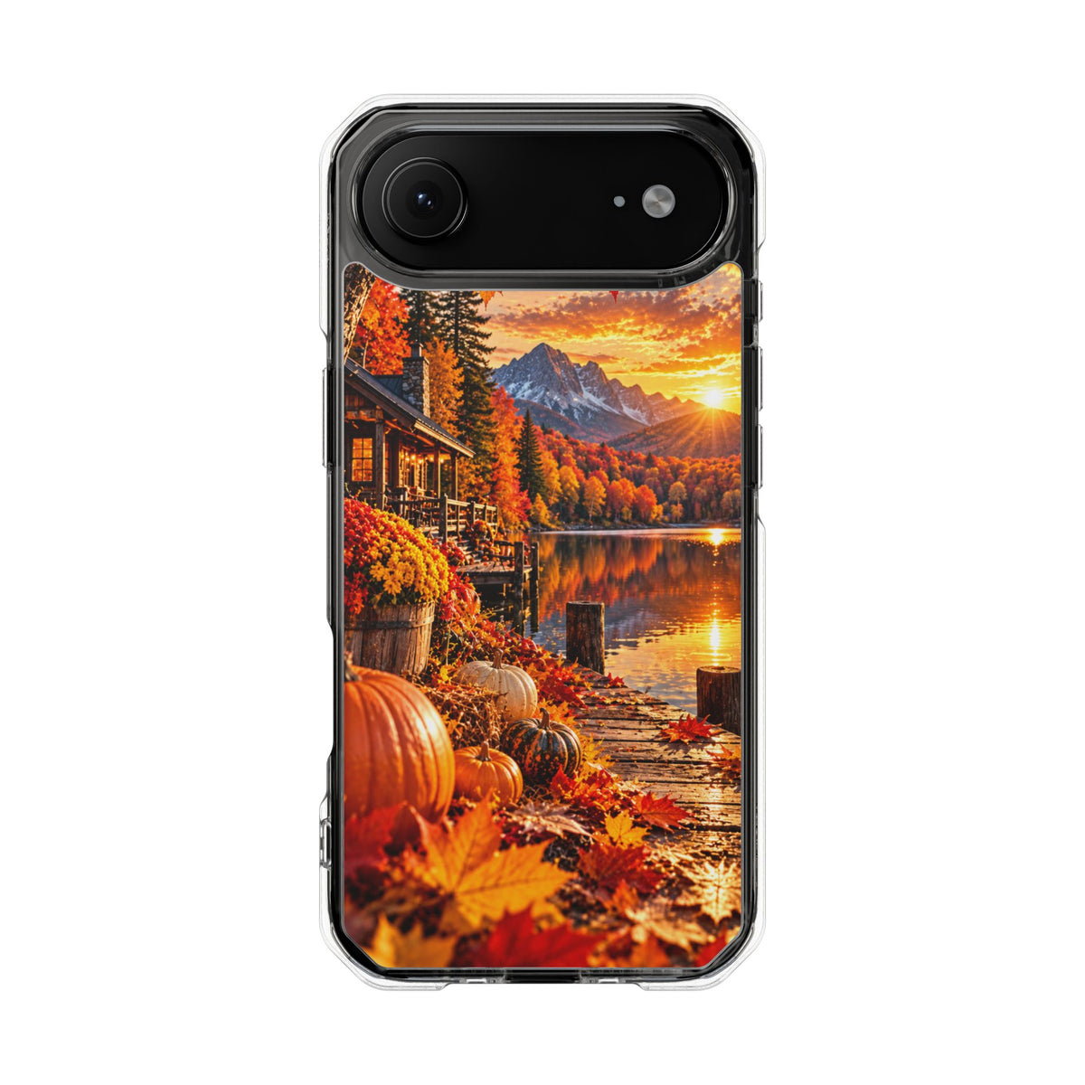Golden Autumn Paradise | Cinematic Fall Landscape MagSafe® Impact Case for iPhone 14, 15, 16 & 17