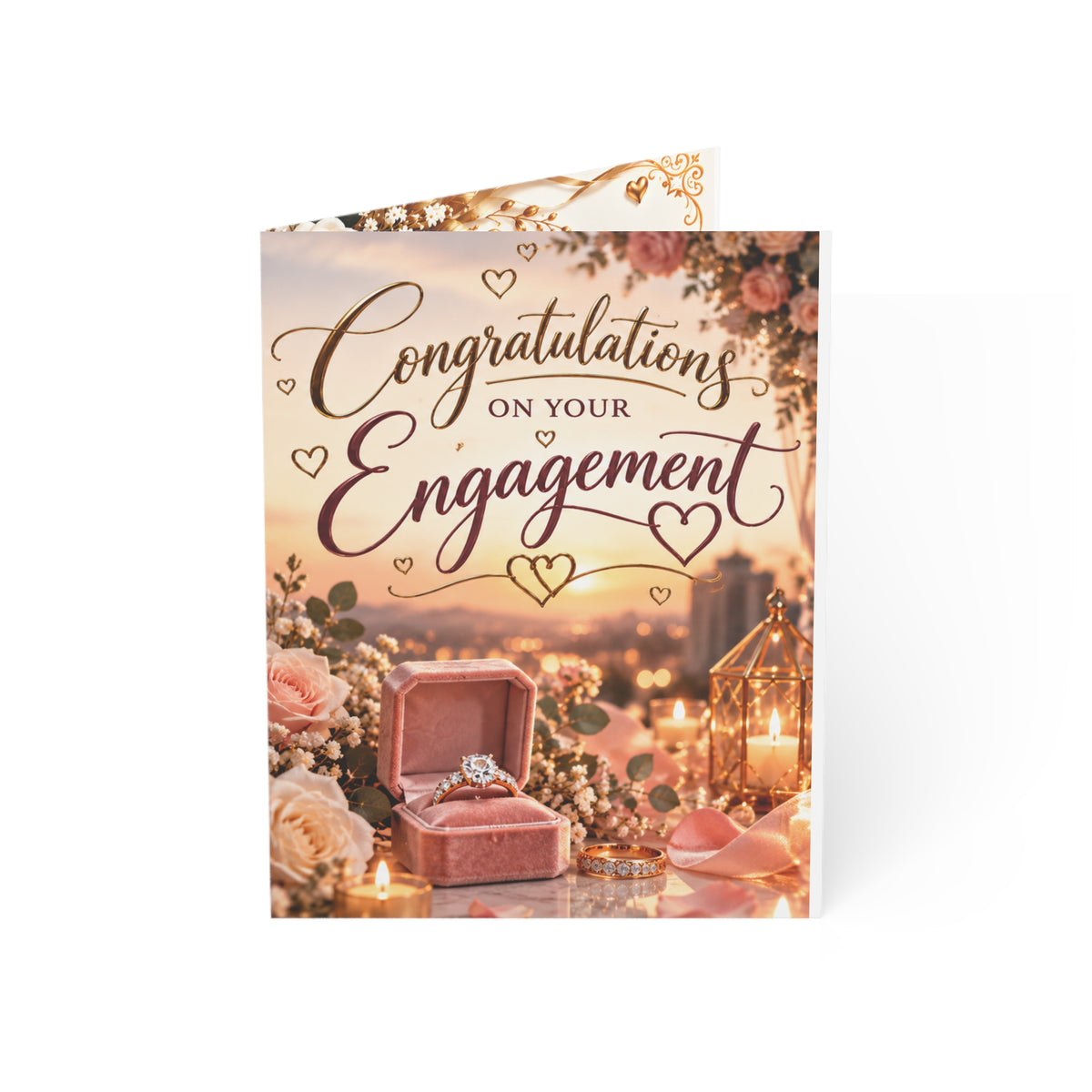 Congratulations on Your Engagement Greeting Card