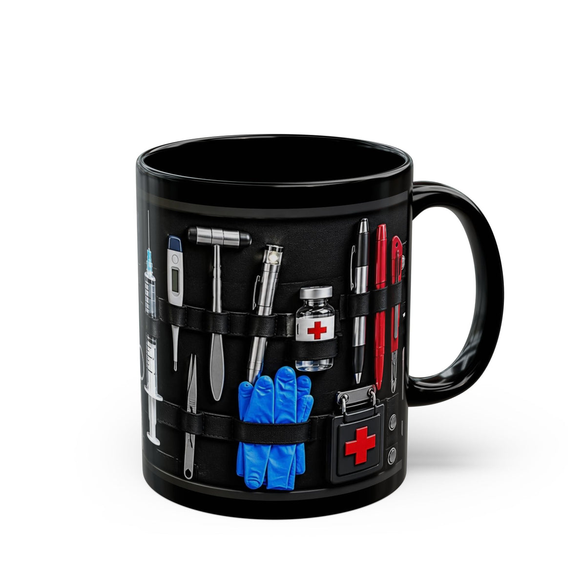 Medical Professional Black Mug