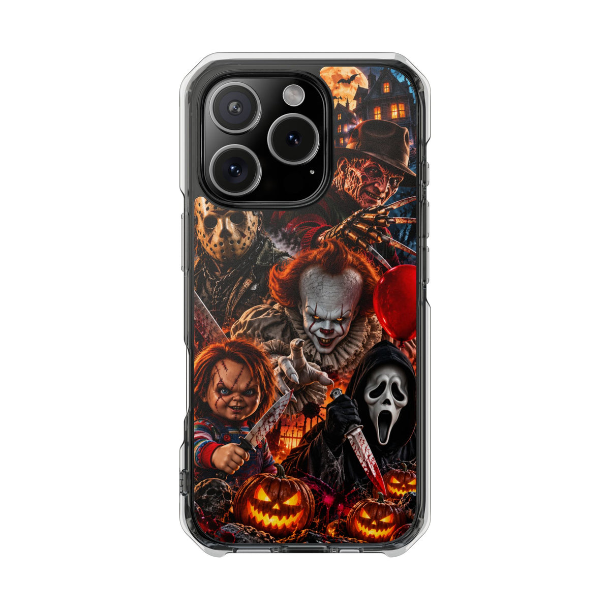 Night of Horror | Classic Slasher Halloween MagSafe® Impact Case for iPhone 14, 15, 16 & 17