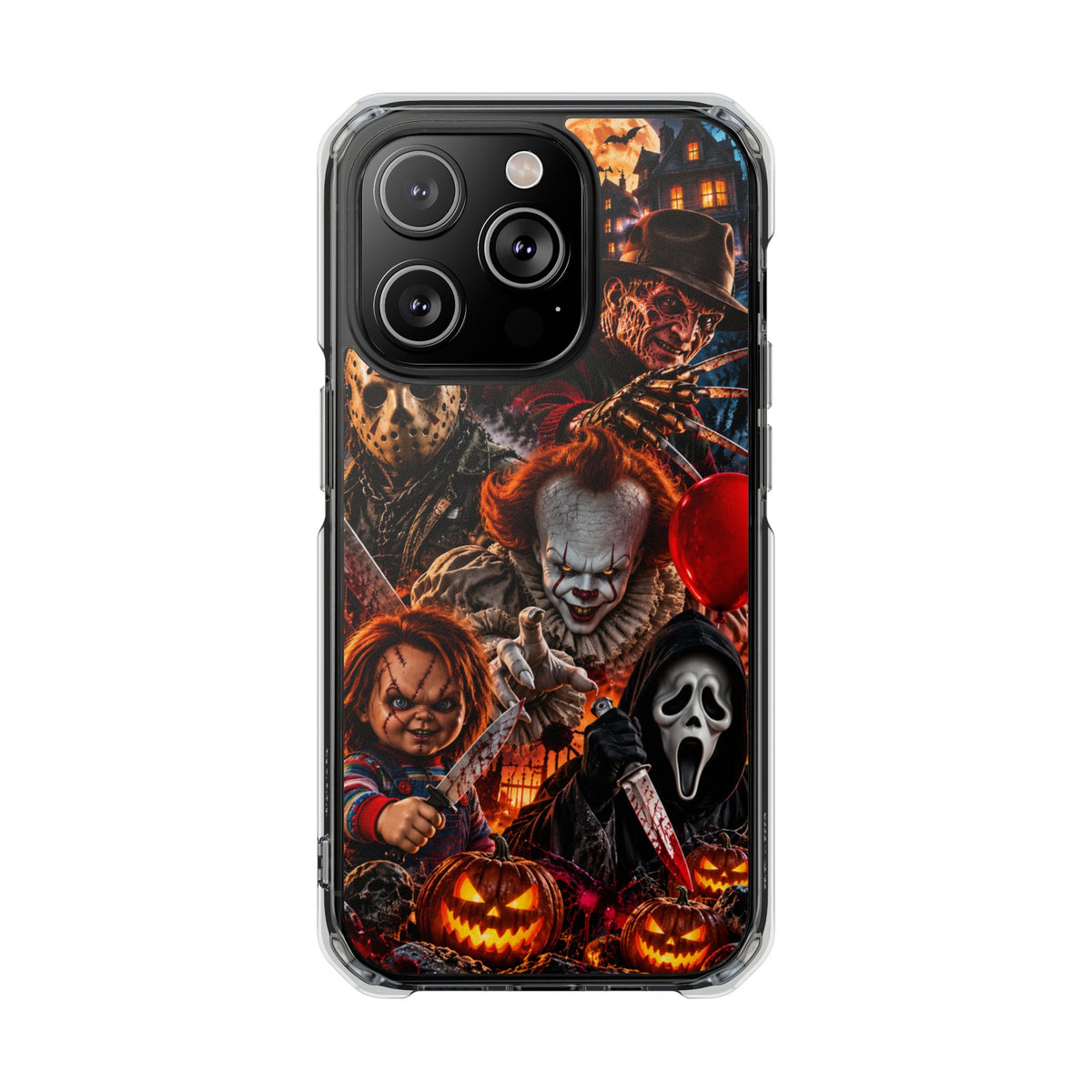 Night of Horror | Classic Slasher Halloween MagSafe® Impact Case for iPhone 14, 15, 16 & 17