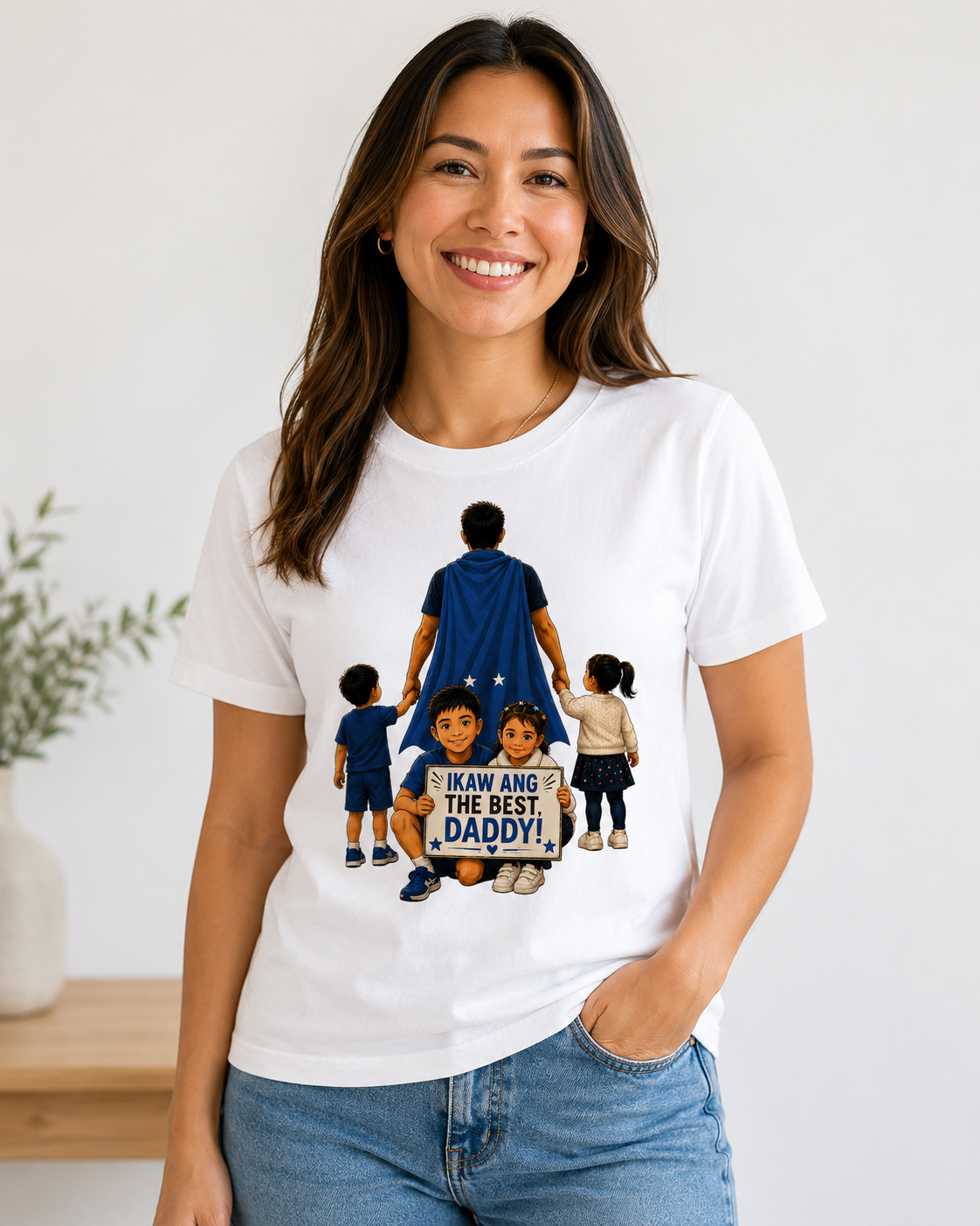 Ikaw Ang The Best Daddy! Filipino Father’s Day Family Shirt Design