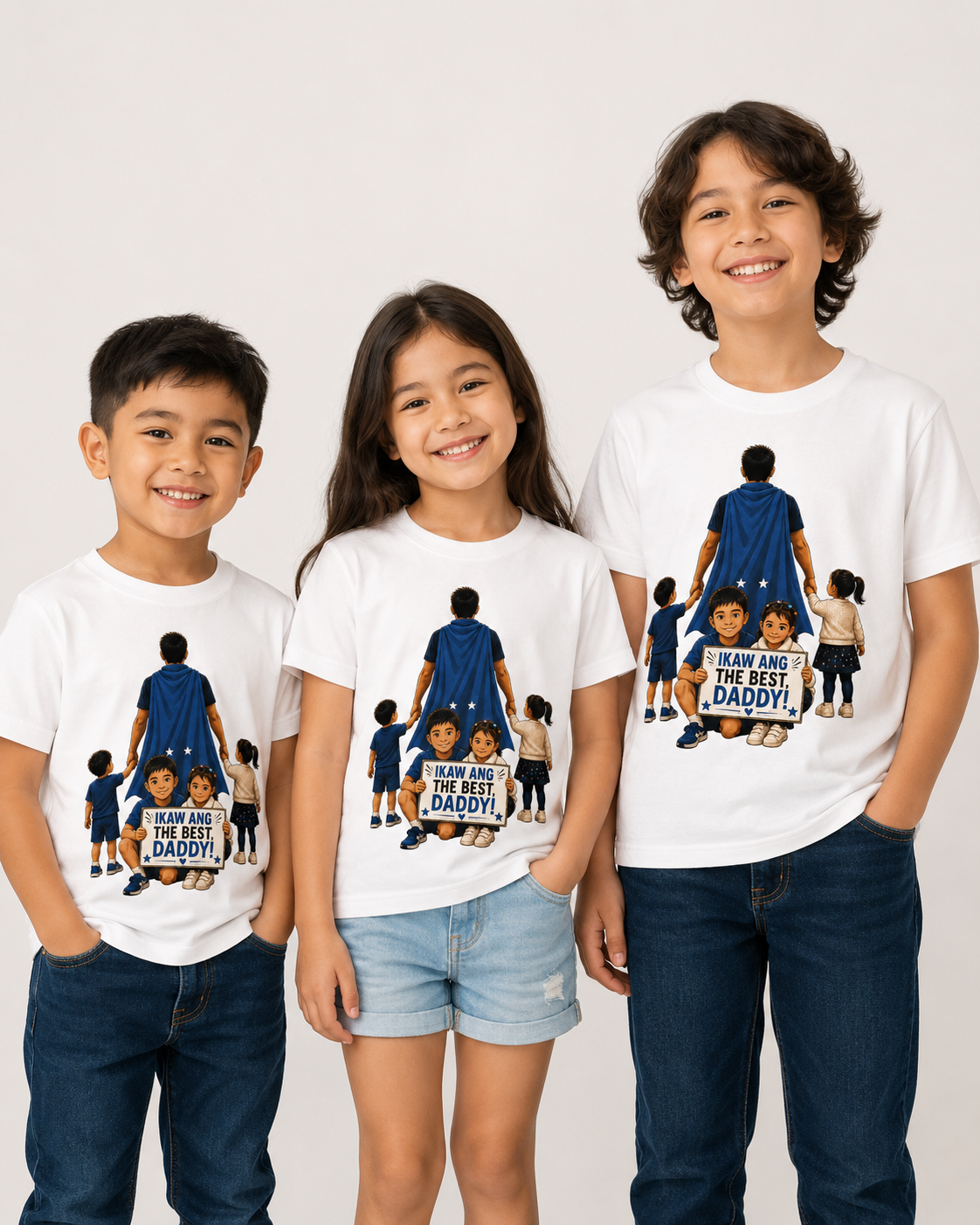 Ikaw Ang The Best Daddy! Filipino Father’s Day Family Shirt Design