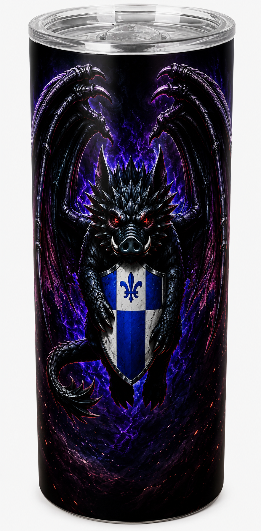 Custom Dragon Guardian Tumbler Set