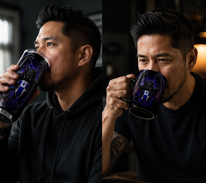 Custom Dragon Guardian Tumbler Set