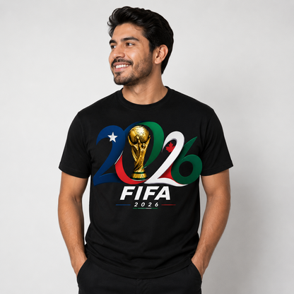 FIFA 2026 World Cup Inspired Unisex T-Shirt, Soccer Championship Graphic Tee for Men and Women