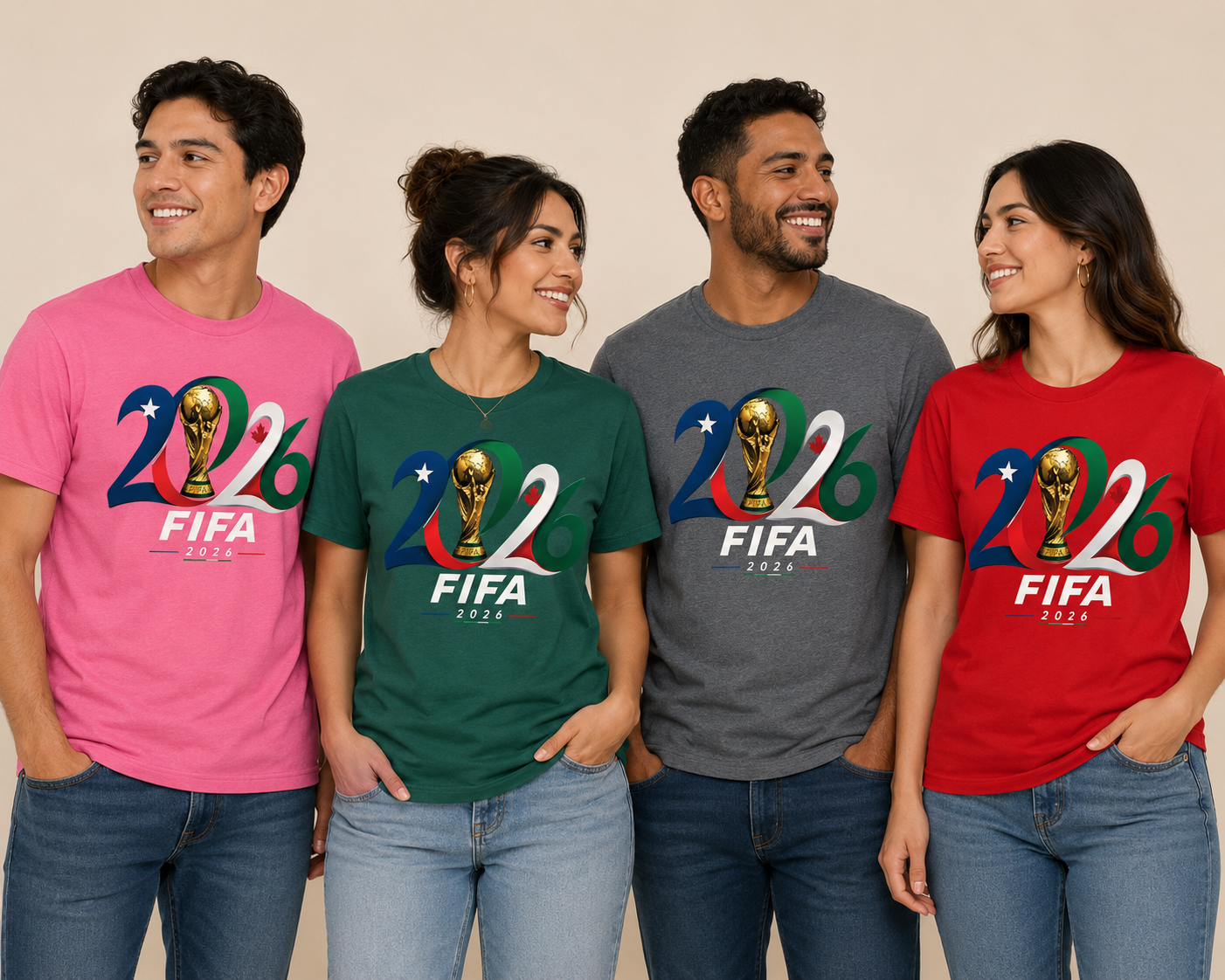 FIFA 2026 World Cup Inspired Unisex T-Shirt, Soccer Championship Graphic Tee for Men and Women
