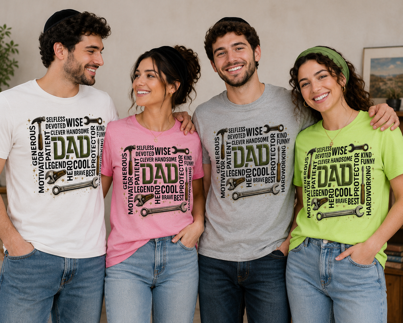 Dad Legend Hero Unisex T-Shirt, Father Appreciation Tool Graphic Tee for Men and Women