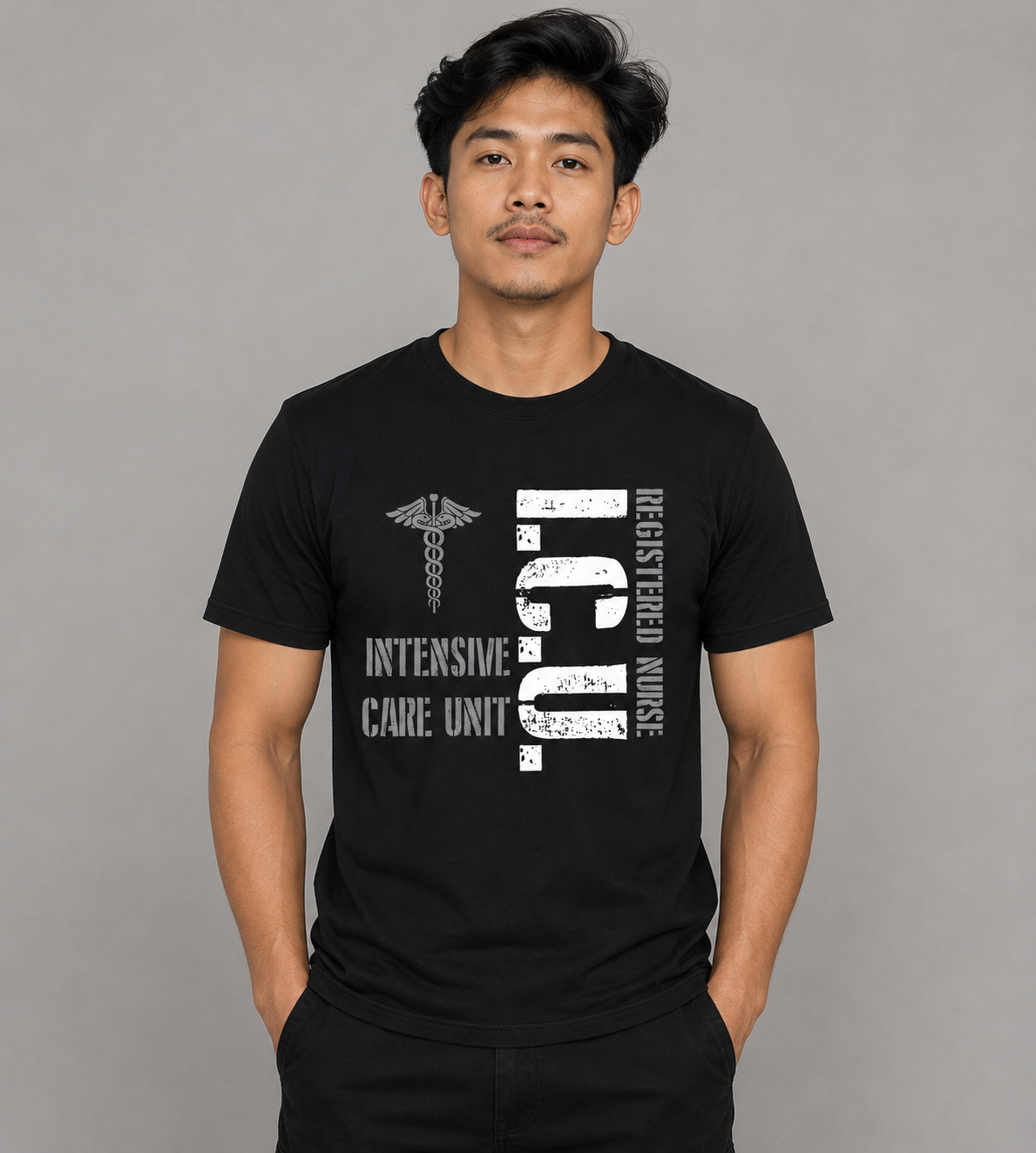 ICU Registered Nurse Intensive Care Unit Unisex T-Shirt for Men and Women