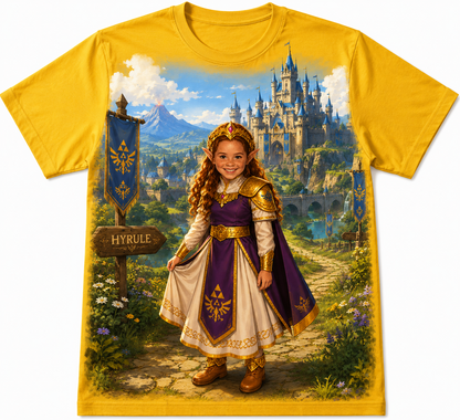 Fantasy Princess Kids Graphic T-Shirt