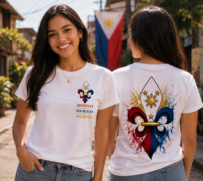 Fleur de Pilipinas | Filipino Heritage Graphic Tee | Philippines Inspired Shirt | Filipino Pride Apparel for Men & Women